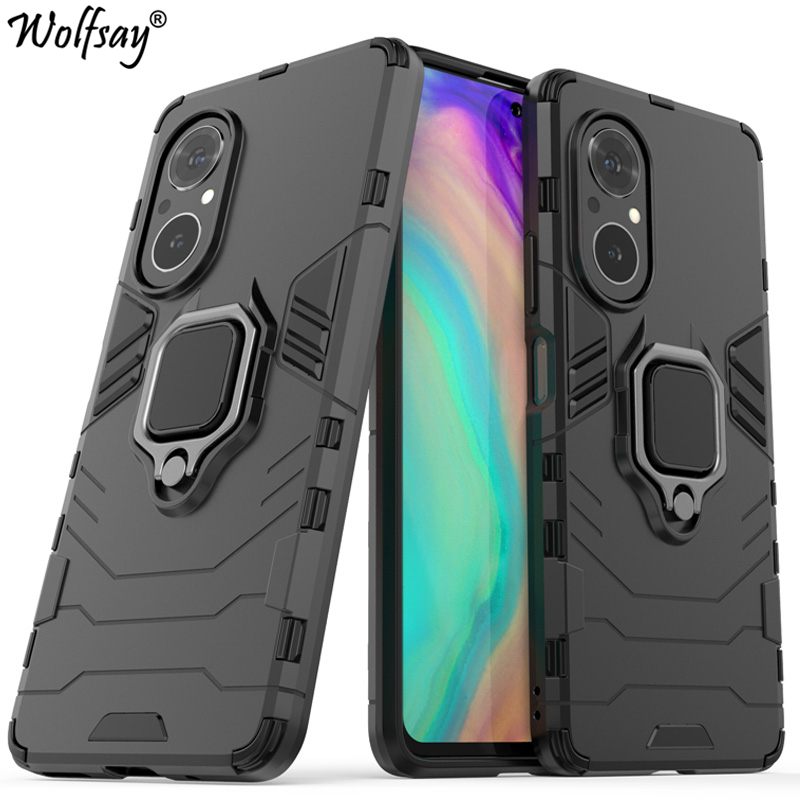 Huawei Nova 12 - เคส Huawei Nova 9 แบบเกราะพร้อมขาตั้งแม่เหล็ก ปิดคลุมเต็มตัว