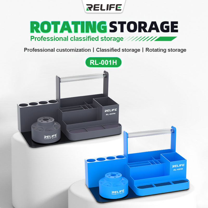 Screen Protector Cutter - ริฟี RL-001H 360 ° การหมุนอัจฉริยะซ่อมชั้นเก็บการหมุนจําแนกสําหรับไขควงแหนบชิ้นส่วนเครื่องมือลวดดีบุก