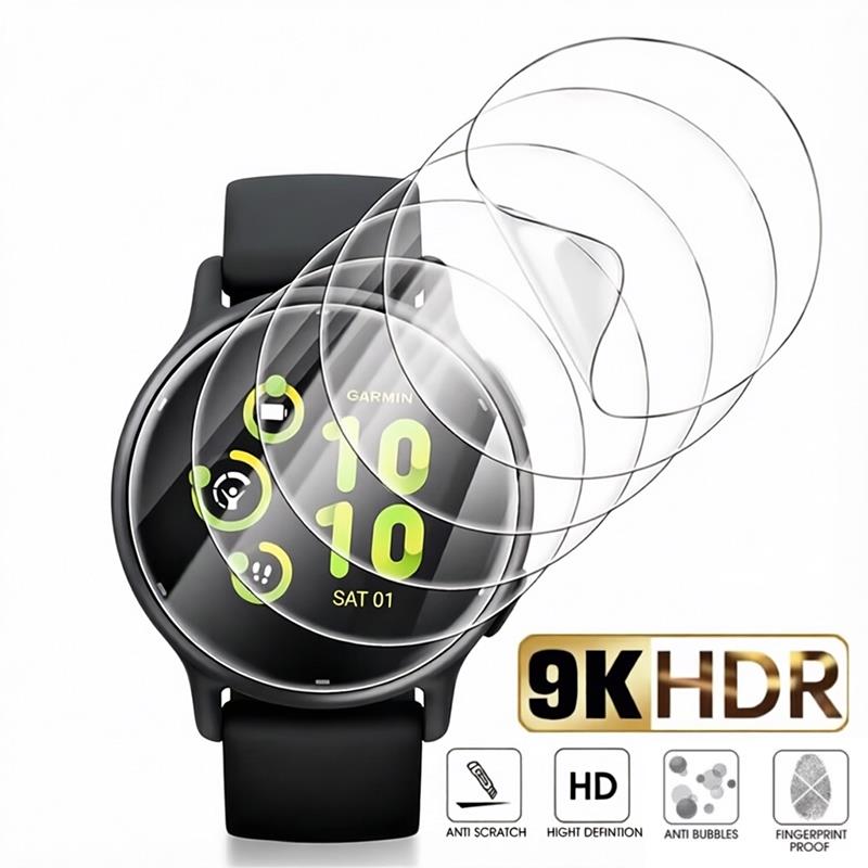 Hydrogel Screen Protector - 1-5 ชิ้นฟิล์มไฮโดรเจลสำหรับ Garmin Forerunner 170 70