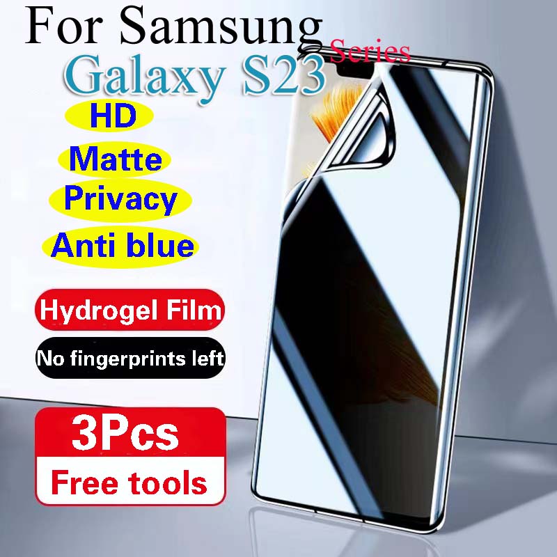 Matte Anti Glare Screen - S23 + ตัวป้องกันหน้าจอความเป็นส่วนตัวสําหรับSamsung S23 Ultra Matte