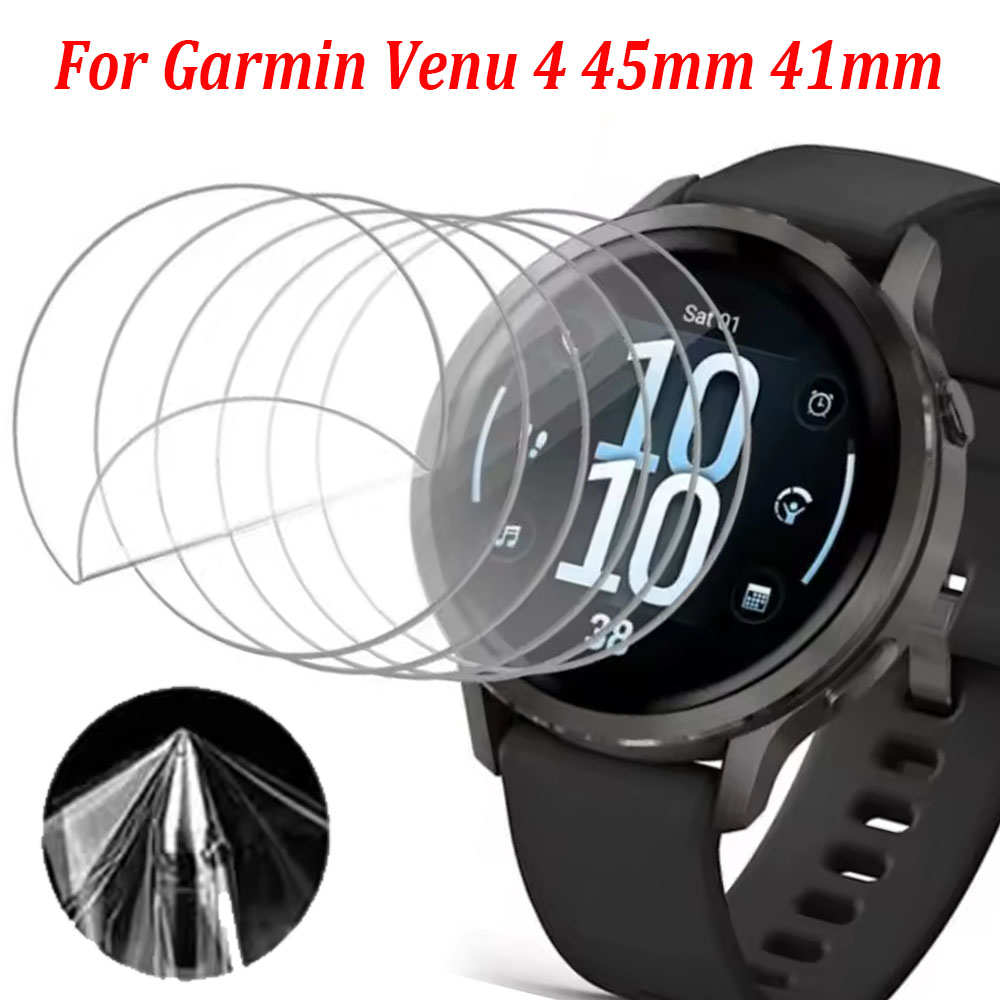 Smartwatch Screen Film - 1-3PCS ตัวป้องกันหน้าจอแบบนุ่มสำหรับการ์มิน วีนู 4 45 มม.41