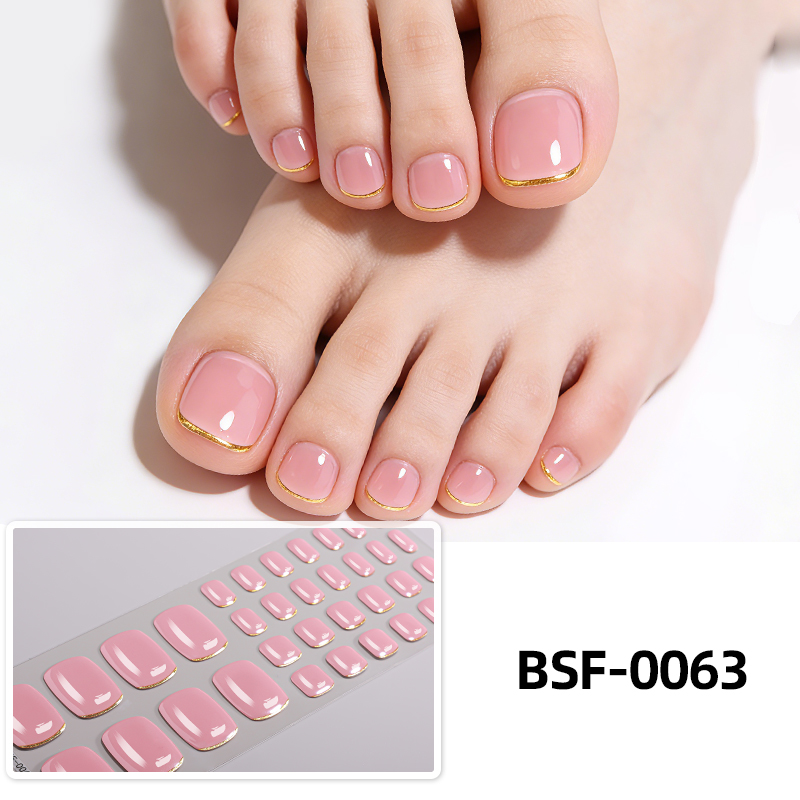 สติกเกอร์ติดเล็บเท้าลายหินอ่อน - Full Cover Adhesive บทวิจารณ์และราคา