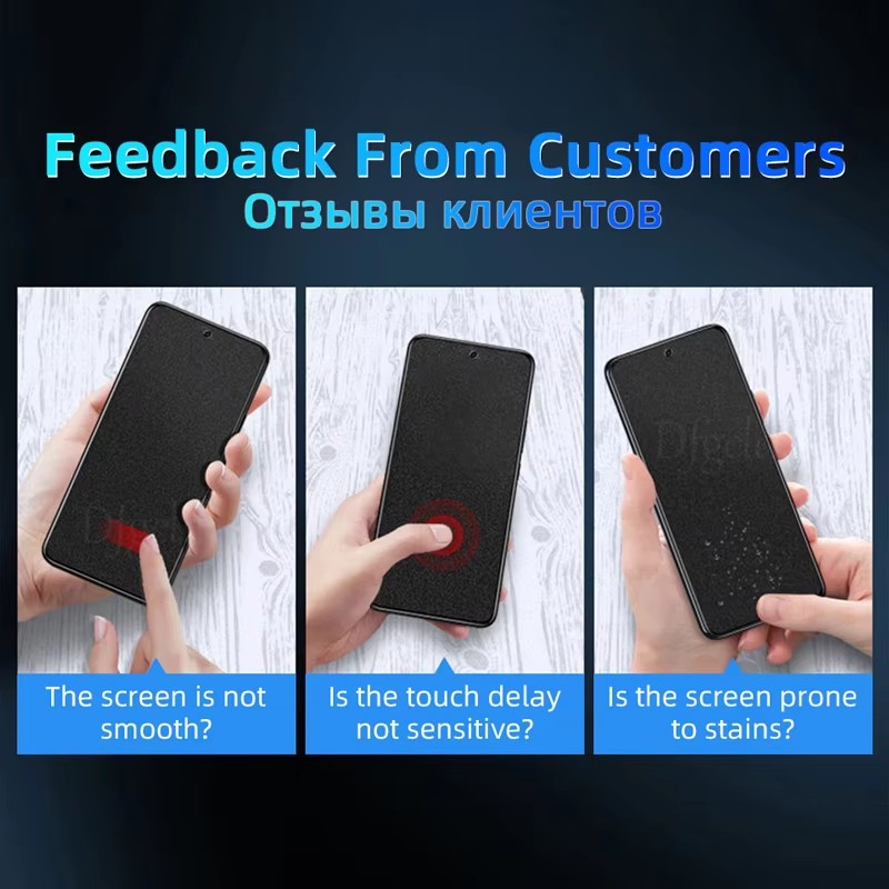 2-4 ชิ้นกระจกป้องกันแสงสะท้อนแ - Matte Anti Glare Screen บทวิจารณ์และราคา