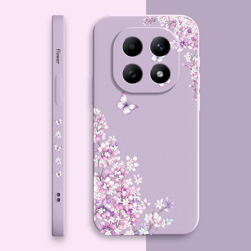 เคสโทรศัพท์ลายดอกไม้สีม่วงสำหร - Xiaomi Redmi Note 13 บทวิจารณ์และราคา