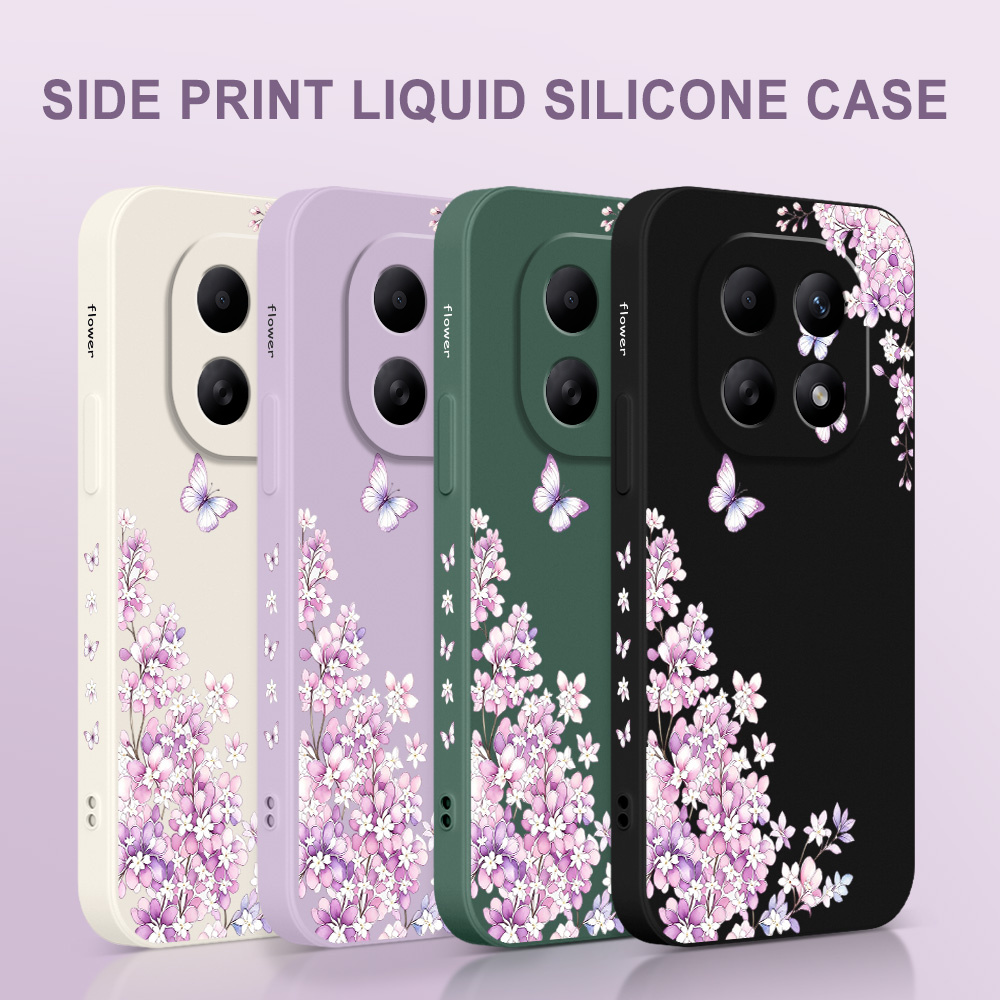 เคสโทรศัพท์ลายดอกไม้สีม่วงสำหร - Xiaomi Redmi Note 13 บทวิจารณ์และราคา