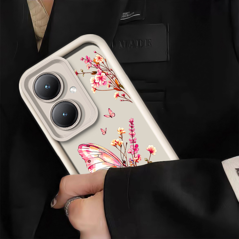 เคสโทรศัพท์ลายผีเสื้อและดอกไม้ - Vivo Y28 บทวิจารณ์และราคา