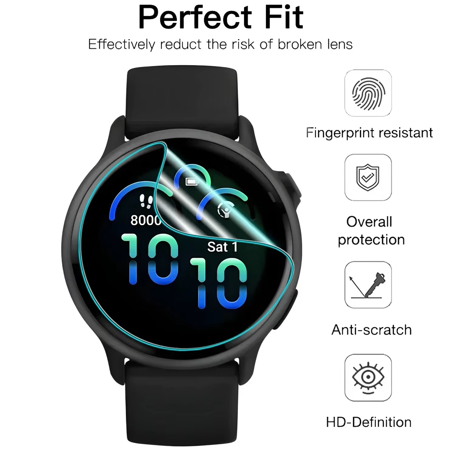 1-5 ชิ้นฟิล์มไฮโดรเจลสำหรับไกม - Hydrogel Screen Protector บทวิจารณ์และราคา