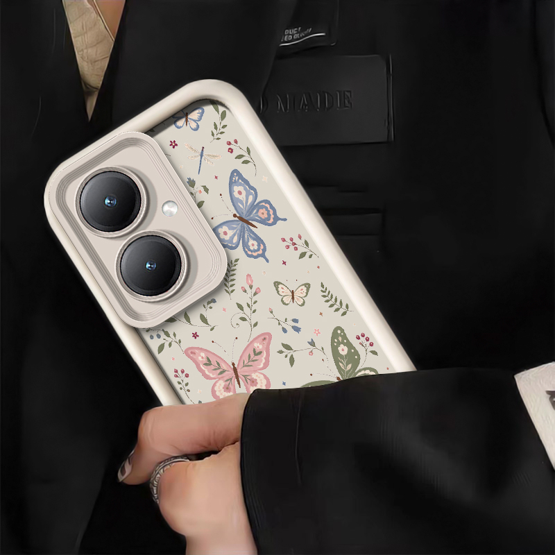 เคสโทรศัพท์ลายผีเสื้อหลากสี สำ - Vivo Y28 บทวิจารณ์และราคา