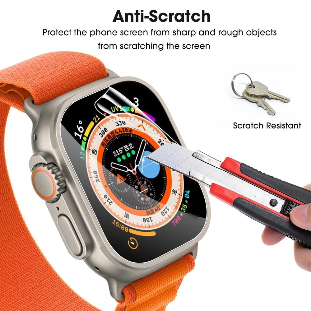 ฟิล์มกันรอยสำหรับ Apple Watch  - Hydrogel Screen Protector บทวิจารณ์และราคา