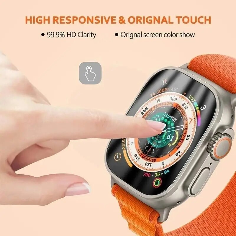 ฟิล์มกันรอยสำหรับ Apple Watch  - Hydrogel Screen Protector บทวิจารณ์และราคา