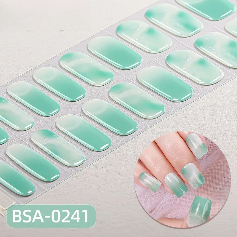 ไม่มีหลอด UV เจลเล็บกึ่งสำเร็จ - Full Cover Adhesive บทวิจารณ์และราคา