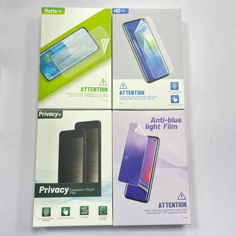 ฟิล์มกันรอยหน้าจอไฮโดรเจล TPU  - Flexible Tpu Film บทวิจารณ์และราคา
