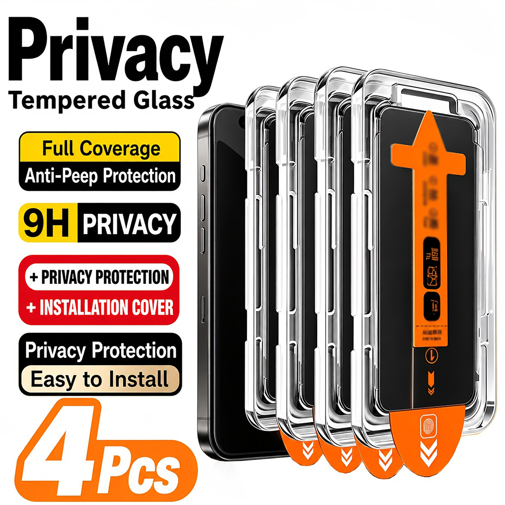 กระจกกันรอยหน้าจอแบบป้องกันควา - Privacy Screen Protector บทวิจารณ์และราคา