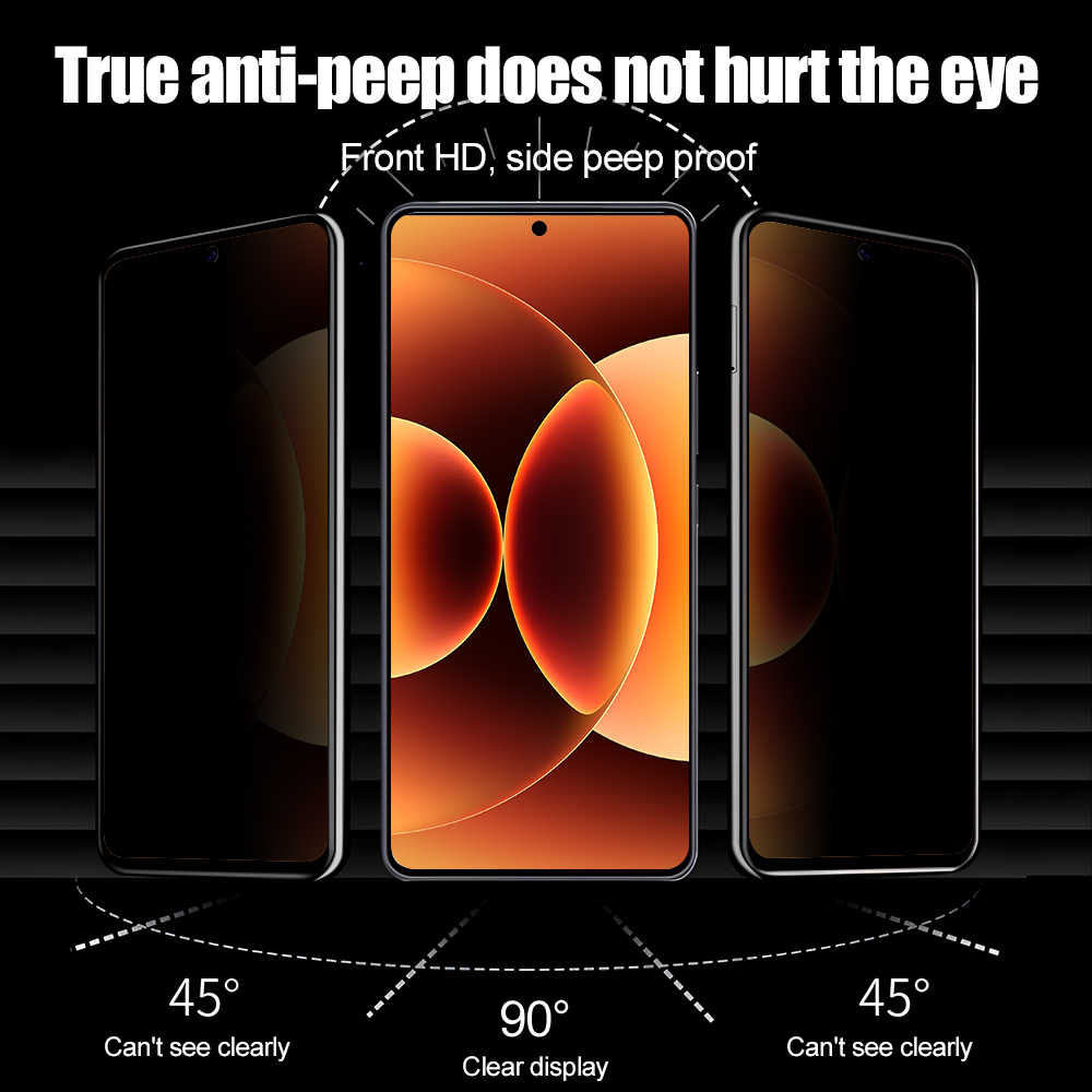 กระจกกันรอยหน้าจอแบบป้องกันควา - Privacy Screen Protector บทวิจารณ์และราคา