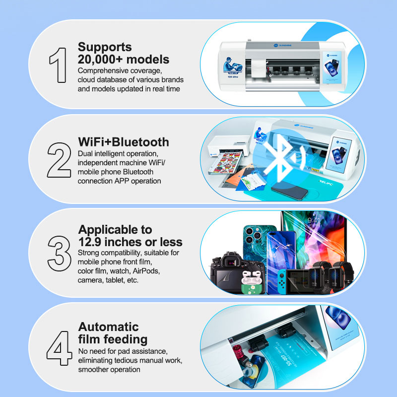 SUNSHINE Y25 Ultra Unlimited T - Screen Protector Cutter บทวิจารณ์และราคา